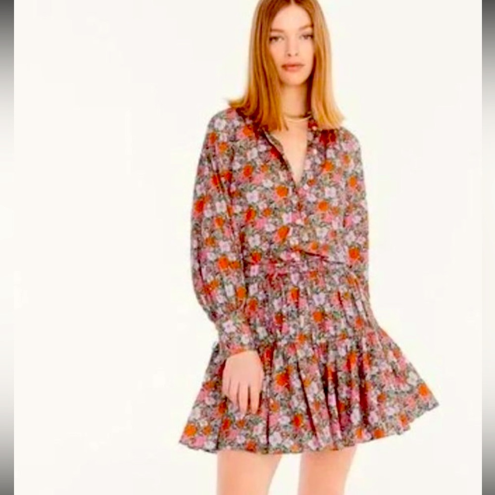 J. Crew Floral Button Down Shirt Dress - REPOSH No Longer NWOT